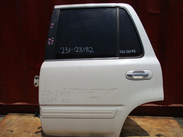 Used Honda CRV DOOR SHELL REAR LEFT
